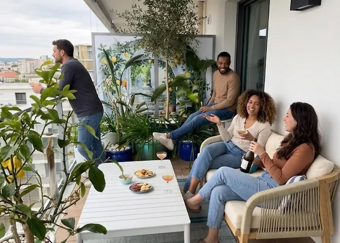 T2 Terrasse Vue Wifi Apartmán